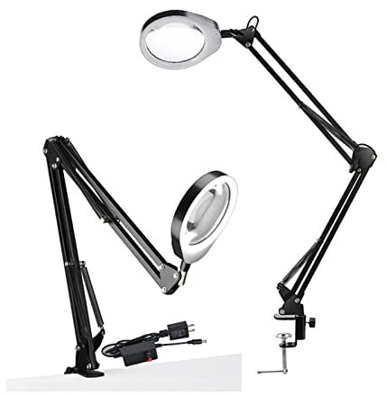 OUBBDVRT Lampe DE Voie MAGNIFICATIVE USB 5X 3X10X 8X15X MAGNIFICATE