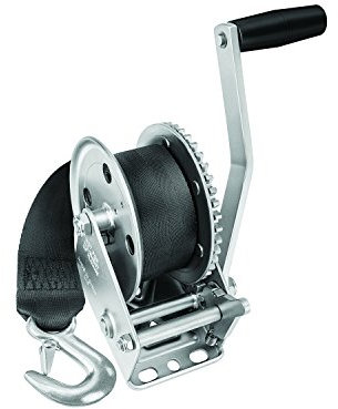 Fulton Treuil Simple Vitesse 142102 avec Sangle de 6,1 m – Capacité de 500 kg, 1 Paquet
