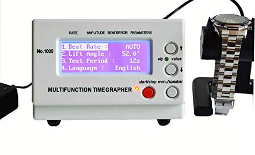 LLF Timegrapher Multifunktionsuhr, Zahlen, Nummern 1000 (EU-Stecker)