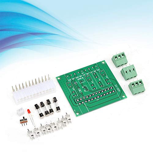 24/20Pin ATX Power Supply Board, Computer Power ATX 24PIN 20PIN Computer A T X Power Supply Breakout Benchtop Adapter Module, Desktop Computer Chassis Power Supply ATX Transfer Board