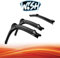 Wish® Universal Premium Satz Front + Heck Scheibenwischer Länge: 26 650mm / 22 550mm / 15 380mm Wischblätter Vorne und Hinten Scheibenwischer Flachbalkenwischer + ReView F UP26.22.B2.RF15