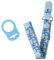 OKwife Baby Schnuller Kette mit Halter Clip Adapter für MAM Ringe Schnuller Leinenriemen