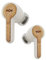 House of Marley Rebel In-Ear Bluetooth Kopfhörer- Nachhaltig hergestellt, Kabelloses Audio, Wiederaufladbar und mit Touch-Control-Funktion, 30 Stunden Spielzeit mit elegantem und tragbarem Ladecase