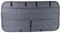 VanEssential Insulated Blackout Sliding Door Window Cover entworfen für RAM Promaster Bare Metal Window Frame Van Baujahre 2014 bis zum aktuellen Modell – Anthrazit
