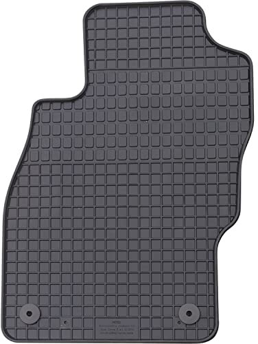 PETEX Passform Fahrer Gummimatte Premium 1-TLG schwarz