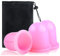 AYNKH Set di coppettazione in silicone, 3 pezzi, coppette sottovuoto anticellulite con borsa per riporre corpo, viso, salute, bellezza, cura domestica, rilascio fascia, drenaggio linfatico, sollievo