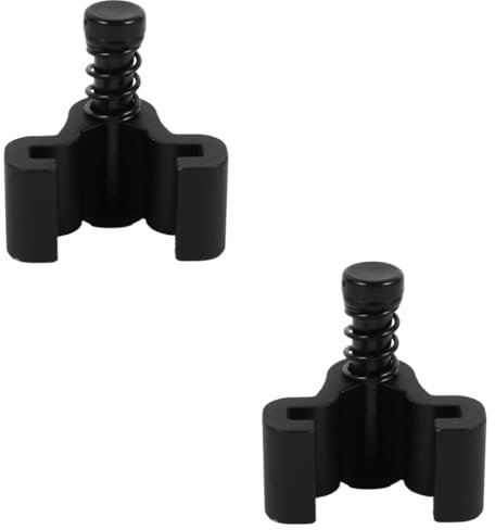 Angoily 2 Stücke Einstellbare Scheune Tür Stopper Boden Guide Hardwares Schiebetür Geräuschlos