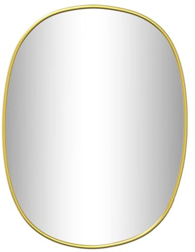 vidaXL Wandspiegel Golden 30x25 cm