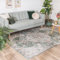 FRAAI | Home & Living Orientteppich - Leyla Medaillon Grün - Polypropylen - Kurzflor - Vintage - Orientalisch, Wohnzimmer, Esszimmer, Schlafzimmer - Carpet