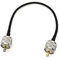 JZK Cable coaxial UHF macho PL-259 a UHF macho PL-259 RG58 para radio HAM y CB: ideal para analizador de antena, carga reactiva y medidor SWR (1 pieza)