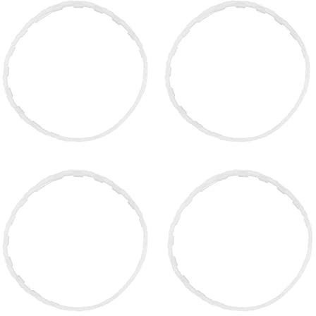 Anillos de Rueda de Repuesto para Robot de Barrido, Pieza Antidesgaste para Barredora Xiaomi, 4 Uds.