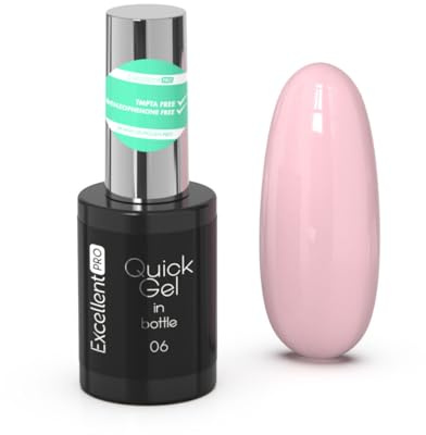 EP Excellent Pro EP ExcellentPro Quick Gel in in der Pinselflasche 11ml (06 dunkles kühles rosa)