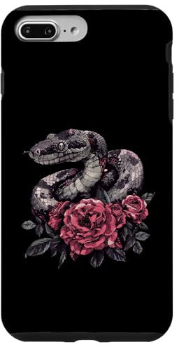 iPhone 7 Plus/8 Plus Cobra Snake Zoo Reptile Venom Snake Floral Case