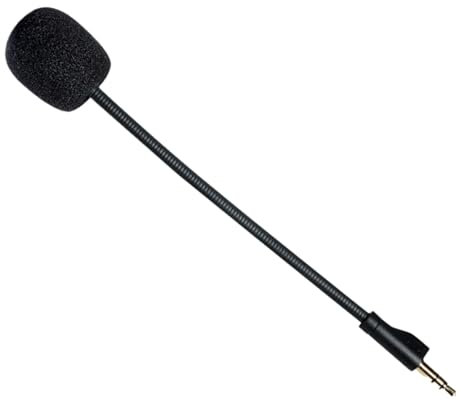Replacement Game Mic for Logitech G Pro and G PRO X Game Mic Piece Replacement with 3.5mm Jack Detachable Game Headset Microphone Replacement Noise Cancel-ling