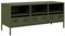 vidaXL Meuble TV Vert Olive 101,5x39x43,5 cm Acier laminé à Froid