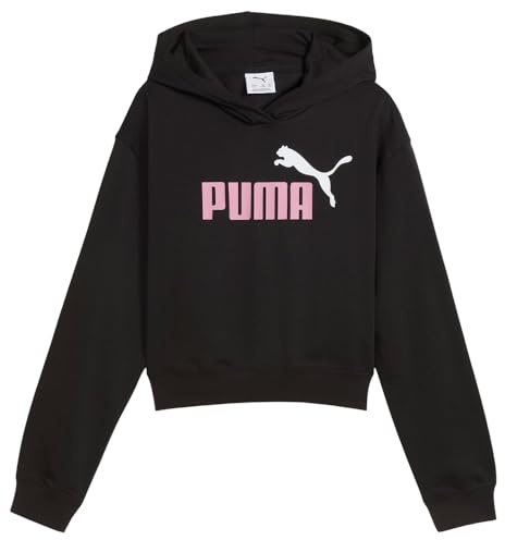Puma ESS 2 Color No. 1 Logo für Mädchen, Kurze Länge, Kapuzenpullover, Tr G, Sweatshirt (1 Stück)