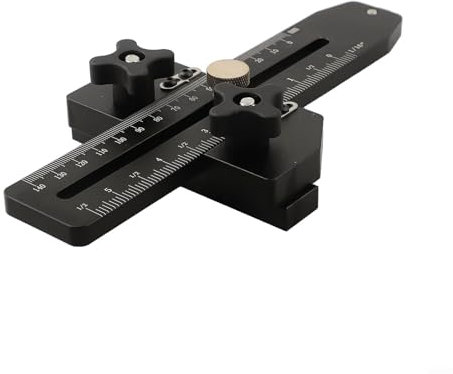 LVYXON AlumiCut Guide de gabarit fin pour scie de table avec caractéristiques de coupe sûres et précises