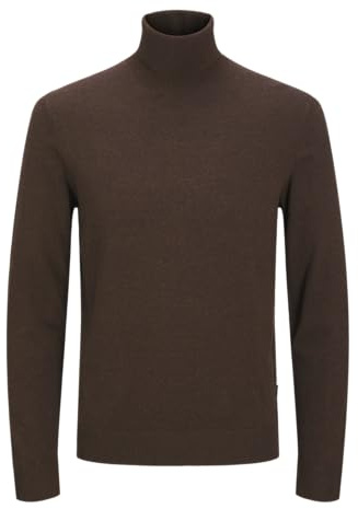 Jack & Jones Men's Jjeemil Knit Roll Neck Noos Knitted Jumper