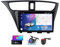 ZZPHKK Android 13 Car Radio mit GPS-Navigationssystem für Honda Civic 9 FK FB 2012-2017 mit DSP Bluetooth 5.0 4G WiFi 2 DIN 9 Zoll QLED Screen Carplay Android Auto mit Lenkradsteuerung DSP(NF-5)