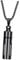 WRITWAA 1pc Perfume Bottle Pendant Necklace Aromatherapy Necklace for Men Women Creative Stainless Steel Decor