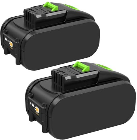 2X 8.0Ah/8000mAh Ersatzakku für Worx 20V Akku WA3525 WA3578 WA3520 WA3575 WX550L WG629 WG547 WG545 WG801 WG320 WX176L WX169L WX682L WG163 Akku