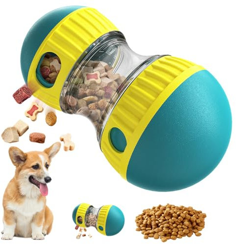 Bcuuozeeing Intelligenzspielzeug für Hunde - Hundespielzeug Intelligenz, Interaktives Hundespielzeug, Futterball für Hund, Slow Feeder für Hund, Leckerli Ball für Kleine und Mittlere Hunde, Grün