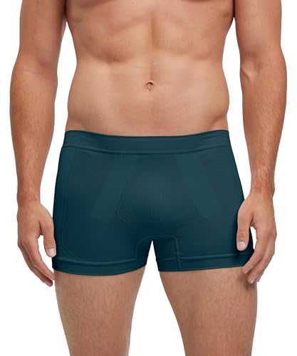 FALKE Warm M Bx fil fonctionnel séchage rapide 1 pièce, Sous-vêtements de la couche de base Homme, Vert Holly 7385, M