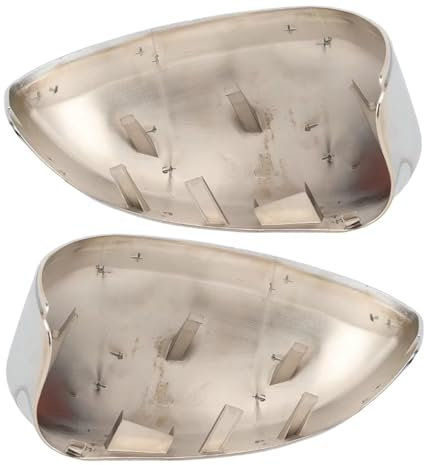 Spiegelkappen Für FIAT 500 2007-2024 Galvanisiert Mit Schnalle Ersatz Modell Tür Spiegel Kappe Seite Spiegel Gehäuse Abdeckung Kappe Rückspiegel Abdeckung(1 Pair)