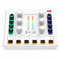 KHZen Mélangeur Carte Son avec Changement Voix LED LED LATTRE Son Son Son pour TÉLÉPHONE Mic Karaoke Streaming Recorder Gaming