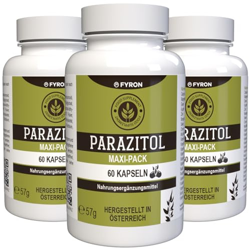 Parazitol - 180 Kapseln (3x 60 Kapseln), 3er Pack