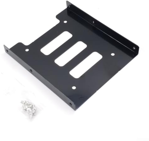 Support de montage pour disque dur SSD 2,5 pour une utilisation dans des baies de disque dur de 3,5 avec vis de montage à quatre points et ajustement stable