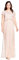 Adrianna Papell Damen Kurzärmeliges Blousonkleid mit Perlen Kleid für besondere Anlässe, Blush, 36