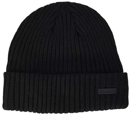 Barts Herren Wilbert Turnup Beanie-Mütze, Navy, Uni
