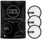 Face Halo Original Makeup Remover, Eco-Friendly, Reuseable, Vegan Friendly, White, Set of 3 (Pack of 1)