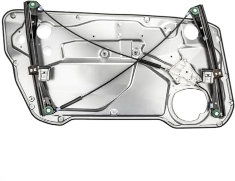 LST Elektrischer Fensterheber ohne Motor vorne rechts für 2/3 Türer | Kompatibel mit Seat Ibiza 3 III 6L1 2002-2009, mit Anschraubplatte, Fensterführung, Fensterhebermechanismus, Antrieb