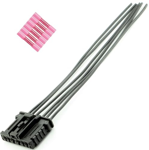 Overdrive-Racing Reparatursatz Kabelbaum Stecker 6-Polig Rücklicht Hecklicht Rückleuchte Wischermotor Passend Für 1606248780