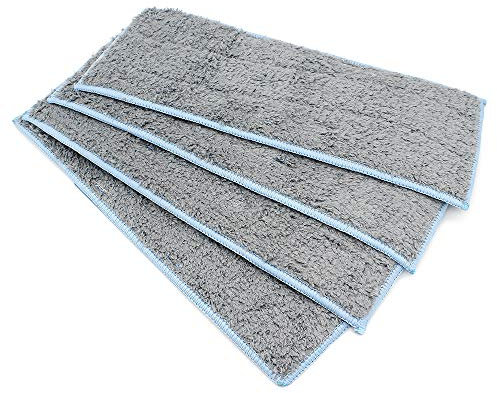 DingGreat Paquete de 4 Almohadillas de mopa húmedas Lavables & Reutilizables para Braava Jet M6 Robot Mop Accesorios de Repuesto