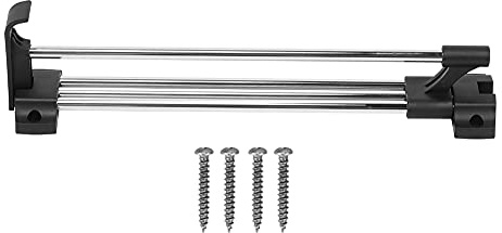 TOPINCN Verstellbare Kleiderstange zum Aufhängen, ausziehbare Schrankstange für Kleiderschrank, Haushaltsware, Kleidung, Organizer (30 cm Länge)