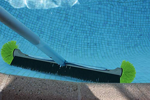 Kerlis Balai Double Spheres 57 CM Entretien Piscine, Noir, 57