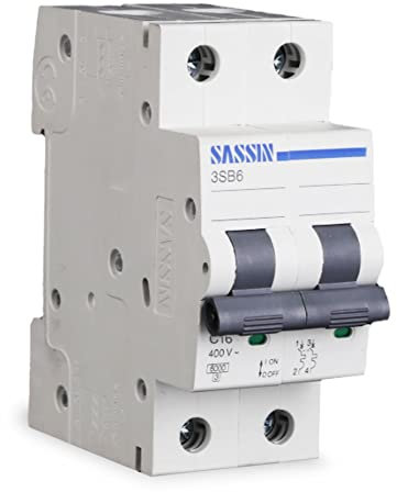 Disjoncteur différentiel 16a, Interrupteur différentiel, SASSIN 2P disjoncteur 16A, disjoncteur différentiel contacteur jour nuit contacteur relais 230v / 400v, Certificats CE, CB et TÜV