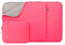 RAINYEAR 11 Pulgadas Funda Protectora para Portátil Compatible con 11 MacBook Chromebook Tablet DELL HP Laptop Caso con Bolsa de Accesorios y Bolsillo Delantero(Rosa Brillante,Versión Mejorada)