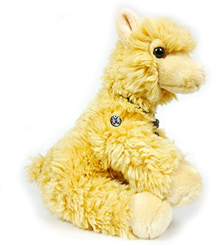 Lama Fresco Alpaka - Peluche seduto, 27 cm