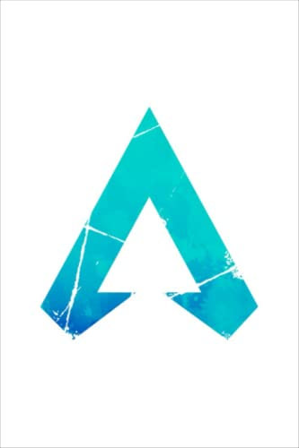 Apex Legends Notebook: Apex Legends Logo | Apex Legends Colorflip Watercolor SymbolWide Ruled, 6x9, 100 Pages, For teens, girls, boys, and adults (Composition Notebooks)