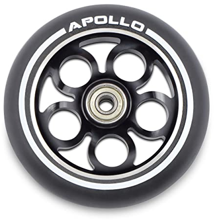 Apollo Stunt Scooter Ersatzräderset Pro Wheels - ABEC9 Kugellager, Roller Rad Ersatz-Räder passend Stunt-Scooter