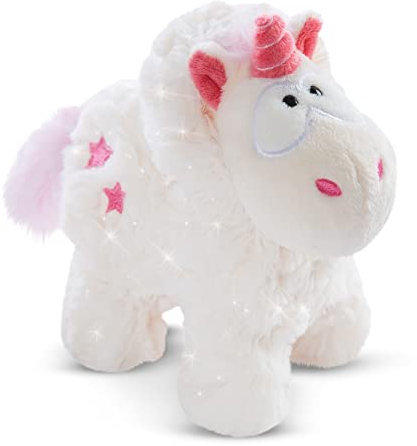 NICI Kuscheltier Einhorn Theodor im Schneeanzug 22 cm I Plüschtier für Mädchen, Jungen & Babys I Flauschiges Stofftier zum Kuscheln & Spielen – 48163