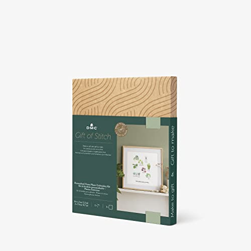 DMC House Plants Embroidery Kit