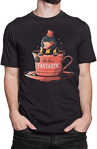 T-Nerds - Fantastic Tea - Herren T-Shirt S - schwarz
