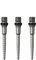 Mission Darts Points Titan Ripple | Titanium Conversion Point | 26mm | Silver (X2656)