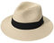 Yutdeng Chapeau de Panama Femme Homme Fedora de Paille Chapeau de Soleil Été Léger Respirant Plage Ajustable Hat Bonnet à Large Bord à Enrouleur Chapeaux Jardin Voyage Beige