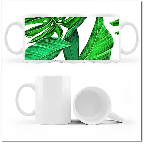 Kaffee Tee Tasse Tasse mit Foto Juicy Monstera Tropica Nr. H5319M_Cup